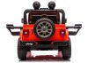 Jeep Rubicon 4x4 akkumulátoros jármű DK-JWR556 4x200W 24V narancssárga