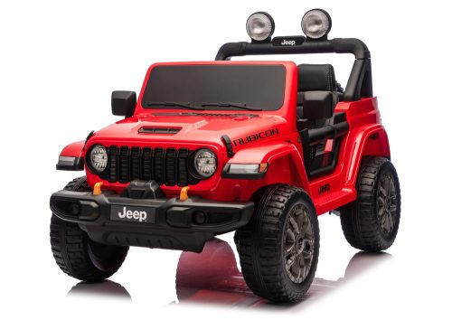 Jeep Rubicon 4x4 DK-JWR556 4x200W 24V piros akkumulátoros jármű