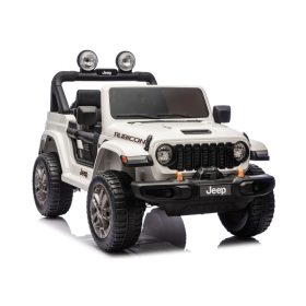   Jeep Rubicon 4x4 DK-JWR556 4x200W 24V fehér akkumulátoros jármű