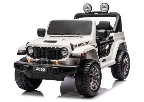 Jeep Rubicon 4x4 DK-JWR556 4x200W 24V fehér akkumulátoros jármű