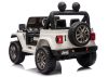 Jeep Rubicon 4x4 DK-JWR556 4x200W 24V fehér akkumulátoros jármű