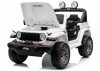 Jeep Rubicon 4x4 DK-JWR556 4x200W 24V fehér akkumulátoros jármű