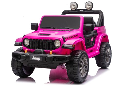 Jeep Rubicon 4x4 akkumulátoros kisautó DK-JWR556 4x200W 24V rózsaszín