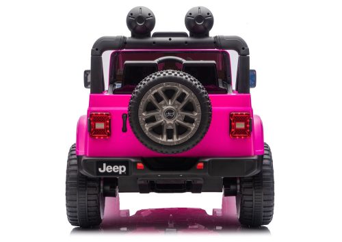 Jeep Rubicon 4x4 akkumulátoros kisautó DK-JWR556 4x200W 24V rózsaszín