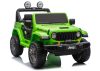 Jeep Rubicon 4x4 akkumulátoros jármű DK-JWR556 4x200W 24V zöld