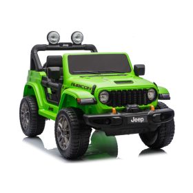   Jeep Rubicon 4x4 akkumulátoros jármű DK-JWR556 4x200W 24V zöld