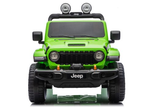 Jeep Rubicon 4x4 akkumulátoros jármű DK-JWR556 4x200W 24V zöld