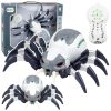 RC távirányítós pókrobot füsthatással, fényekkel és hangokkal