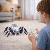 RC távirányítós pókrobot füsthatással, fényekkel és hangokkal