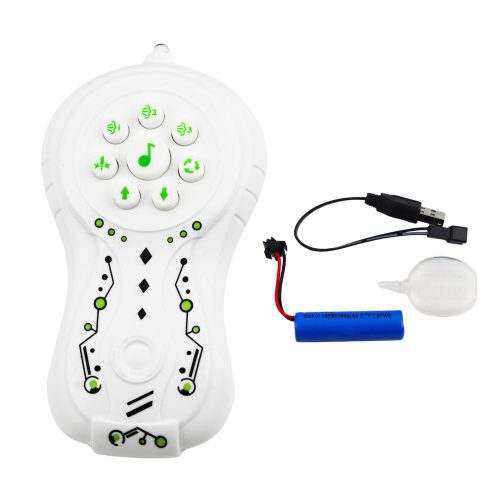 RC távirányítós pókrobot füsthatással, fényekkel és hangokkal