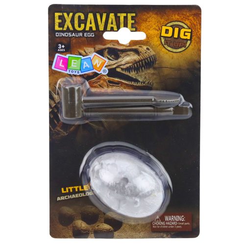 Régészeti ásatási készlet dinoszaurusz tojás figura eszközök
