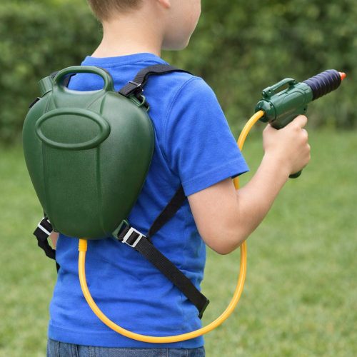 Tűzoltó Hátizsák Szett Víztartály Pisztollyal Zöld 2,3 L-A