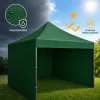 Kerti Sátor Express Kereskedelmi Vendéglátó Pavilon Zöld 3x3M