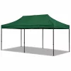 Expressz Kerti Sátor Vendéglátó Pavilon Zöld 3x6 M