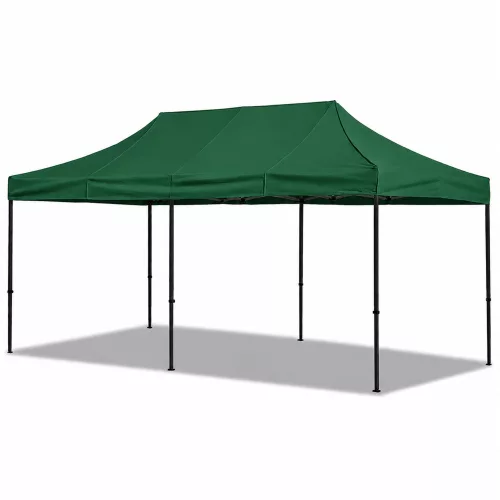 Expressz Kerti Sátor Vendéglátó Pavilon Zöld 3x6 M