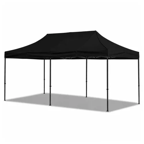 Express Kerti Sátor Vendéglátóipari Pavilon Fekete 3x6 M