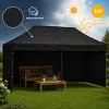 Express Kerti Sátor Vendéglátóipari Pavilon Fekete 3x6 M