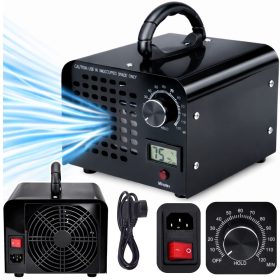   LEAN 60000 MG ózongenerátor szobai ózonizátor LCD kijelzős időzítővel