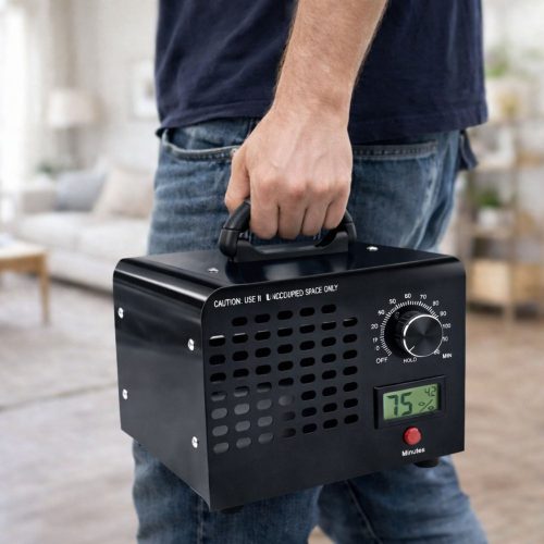 LEAN 60000 MG ózongenerátor szobai ózonizátor LCD kijelzős időzítővel