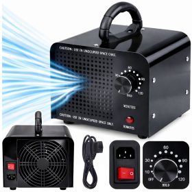   LEAN ózongenerátor 155W 60000 MG ózonizátor autóbeállókhoz, időzítővel