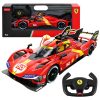 Ferrari 499P távirányítós autó piros Rastar 1:24