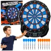 Elektronikus LCD Darts Tábla Arcade Játék 25 Játék 176 Változat