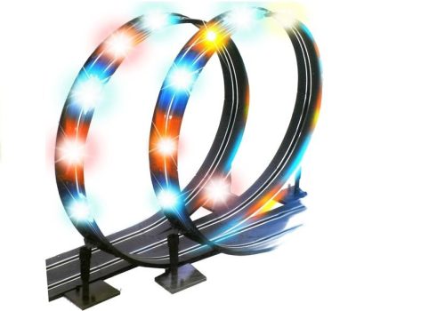 Versenypálya 2 autóval Kontrollerek Huroklámpák Nyerőautók