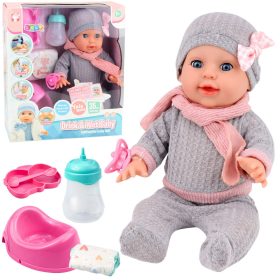 Baby Doll Pisilőápolási Kellékek Cumisüveg Bili 35 cm