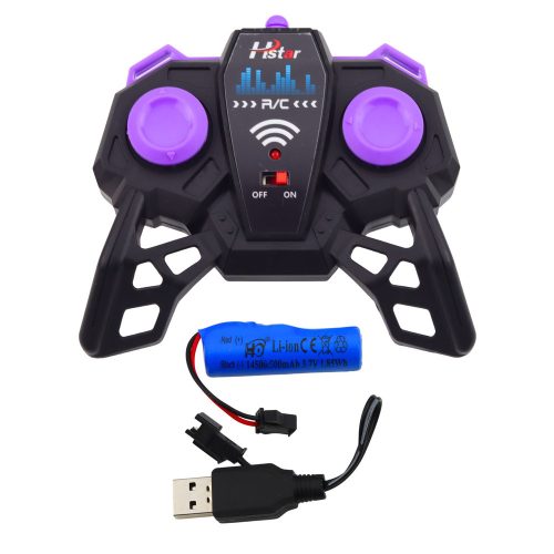 RC szuperhős versenyautó piros