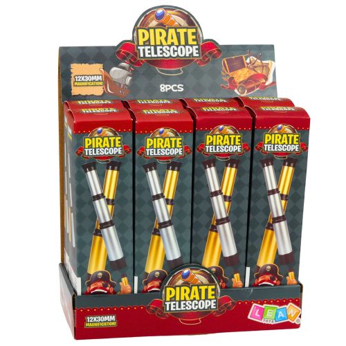 Kalózteleszkóp Állítható nagyítású teleszkóp 12 x 30 mm