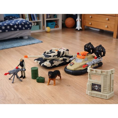 Katonai készlet: Hadsereg helikopter tank légpárnás hajó katonai bázis