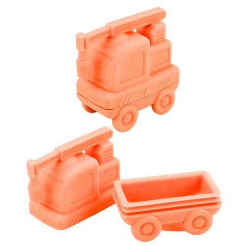 Játékok kisgyermekeknek Gumi járművek szétszereléshez fürdőjátékhoz 4 db.