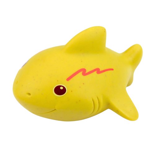 6 darabos oktató gumi tengeri állatból álló készlet fürdéshez és szórakozáshoz.