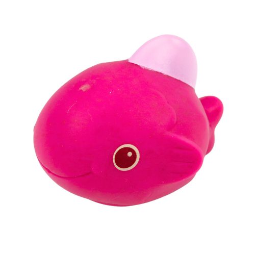 6 darabos oktató gumi tengeri állatból álló készlet fürdéshez és szórakozáshoz.