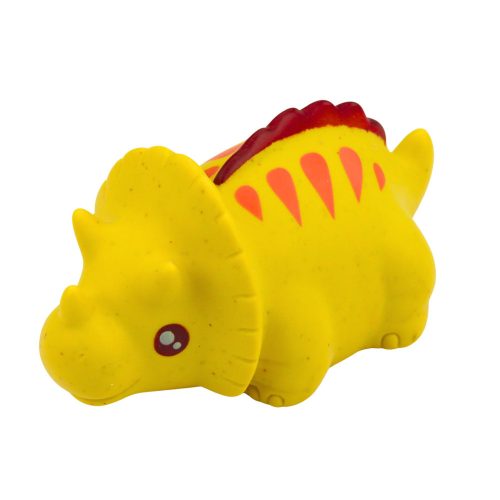Oktató gumi dinoszaurusz készlet fürdéshez, pasztell játékokhoz, 6 db.