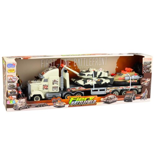 Katonai készlet Army Truck Tank Légpárnás jármű Katona