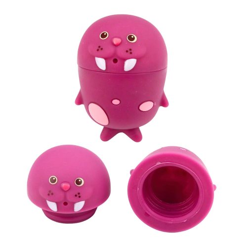 Oktató fürdőjátékok Szenzoros Gumifigurák Pasztell 6 db.