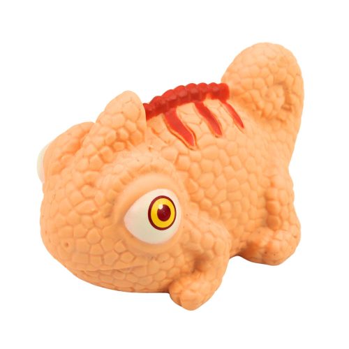 Oktató gumiállatok készlet fürdéshez, pasztell játékok, 6 db.