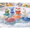 Fürdőjáték szett Állatok Hajók Gumicsónakok 13 db.