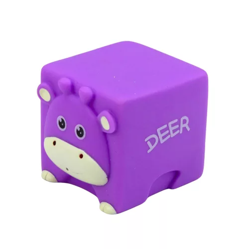 Puha Gumiblokkok Szett Oktató Állatok Színes 6 db.
