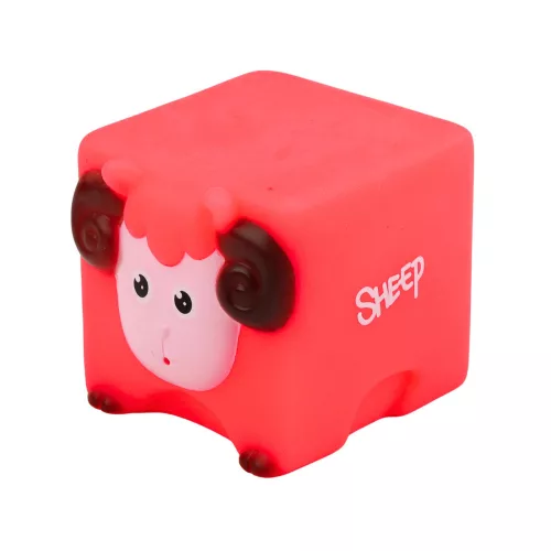 Puha Gumiblokkok Szett Oktató Állatok Színes 6 db.