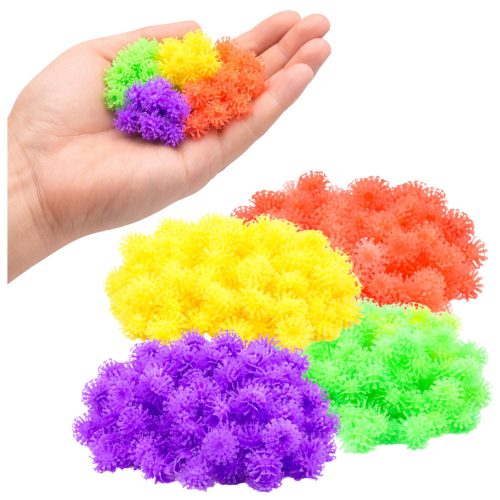 Kreatív barkácskészlet tépőzáras építőkockák oktatási kockák 836 db-os