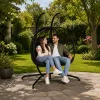 Kétszemélyes Függő Hintaszék Kerti Cocoon LEAN Párnák Hinta