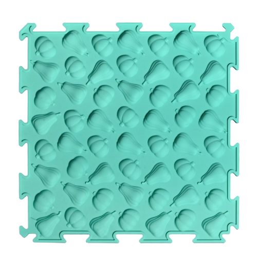 Szenzoros Ösvény Kirakó Csempék Különböző Szerkezetek Színek 24,5 cm 10 db.