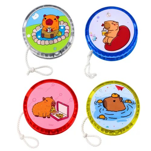 Jojo Capybara Skill Toy Ragyogó Színes Yo-Yo 5,5 cm