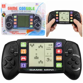 Elektronikus Játékkonzol Tetris Hordozható LCD Fekete