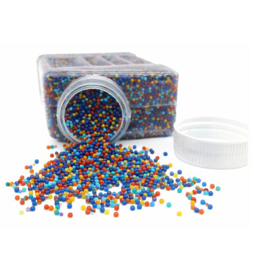 Hidrogél vízgolyók fegyverekhez, vegyes színek, 50000 db, 7-8 mm