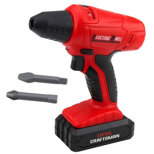 Nagy szerszámkészlet gyerekeknek, elemes csavarhúzó, csiszoló, 28 db.