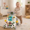 Interactive Educational Bike, Pusher, Table, Scooter 5 in 1 Gray