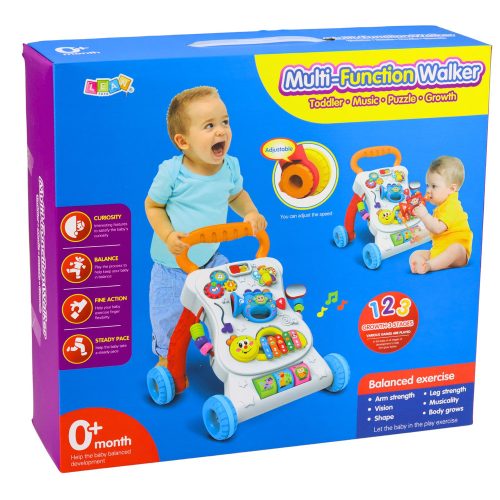 Pusher Walker Educational Interactive Musical Panel 3in1 Sounds